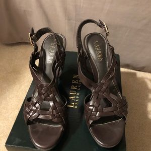 Lauren by Ralph Lauren platform sandal